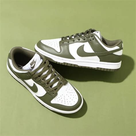 nike dunk olijf|Nike dunk low medium.